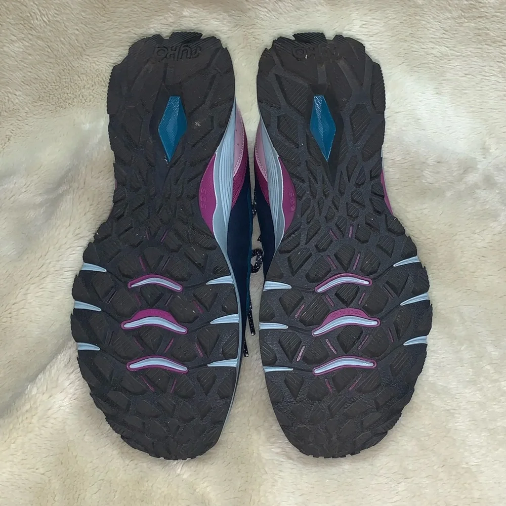 Ryka premium Trek walking/hiking/trail shoes leather/fabric/faux leather 9 wide - Picture 3 of 10